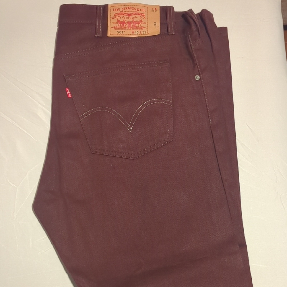 Levi's Brown Straight Jeans Classic Style